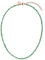 Purelei® Aventurine Kette Damen (Rosegold) – Halskette Damen aus langlebigem Edelstahl – Wasserfeste Kette – 35-40 cm Länge verstellbar – Halskette für deinen individuellen Look