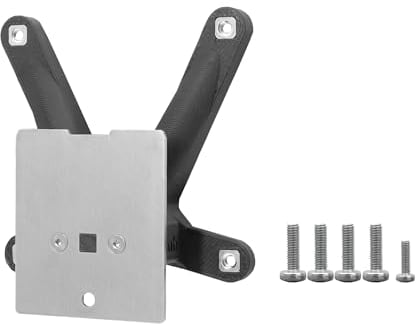 3IDEE VESA Adapter Compatible with HP M24h, M27h, 524sh, 527sh monitor – VESA Mount Adapter 75x75 mm, For Monitors Without VESA Connection, For mounting on a monitor and wall bracket