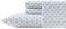 Laura Ashley - Twin Sheets, Cotton Percale Bedding Set, Lightweight & Breathable Home Decor (Francesca Blue, Twin)