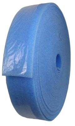 PROFIVENT.DE Randdämmstreifen 8/100mm Rolle 25/50m Randdämmung Randdämmung Fußbodenheizung Dehnungsfugenband verschiedene Typen (Dehnungsfugenband mit Folie, 8mm/100mm/50m)