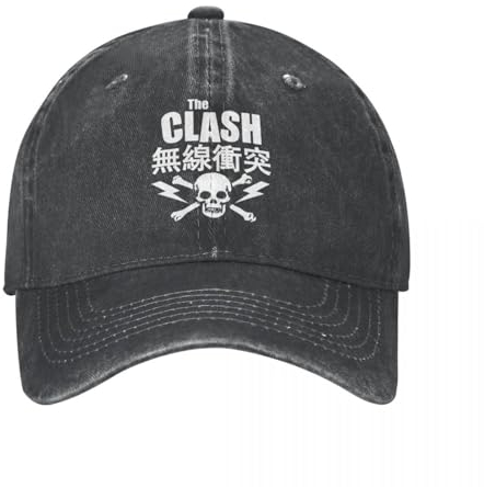 Hut Mode Hip Hop The Clash Männer Frauen Baseball Cap Distressed Denim Cap Mode Outdoor Sommer Snapback Hut Geburtstagsgeschenk