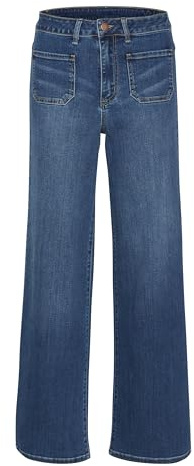 KAFFE Jeans KAkarla 36, Medium Blue Washed Denim