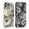 Pnakqil 2 Stück Handyhülle für iPhone 11 Pro MAX 6,5 Hülle, Drachen Tiere Bemaltes Muster Case Silikon Weiche für Teenager Modische TPU Dünn Stoßfeste Kameratasche Tasche Schutzhülle