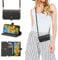 ZCDAYE Case for iPhone 16, Premium Leather Wallet Phone Cover with Long Lanyard Holster Flip Cases for iPhone 16 (6.1 inch), Black