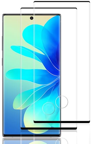 Beukei 2 Stück Panzer Schutz Glas für Samsung Galaxy Note 10, Glasschutzfolie Film, Folie [9H Härte][HD Klare][Blasenfrei][Anti-Kratzen] Handyglas