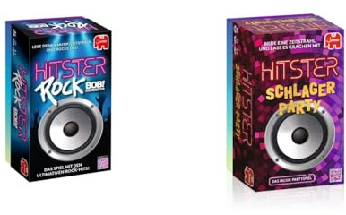 Jumbo Spiele - HITSTER 2er Set - Rock + Schlagerparty - NEU OVP
