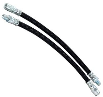 2x Bremsschläuche hinten | 2x 859901 passend für W124 W202 W123 W201 W126 R107 R129