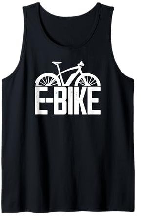 E-Bike Herren Fitnessbike mit Elektrofahrrad schnell radeln Tank Top