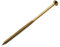 Spanplattenschrauben 6,0 x 140 mm Holz Schrauben Torx verzinkt gelb Flach Senkkopf Fräsrippen