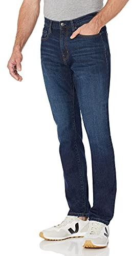 Amazon Essentials Hombre Vaqueros Elásticos de Corte Deportivo - Colores interrumpidos