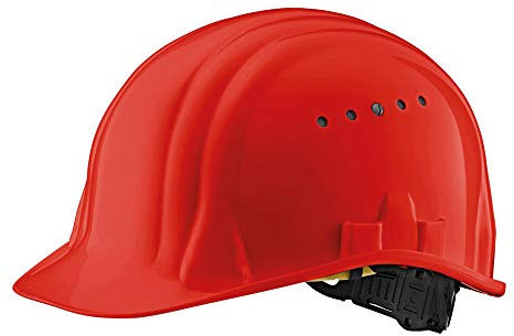 Schuberth B80519 Baumeister 80 Schutzhelm mit Drehverschluss, Rot