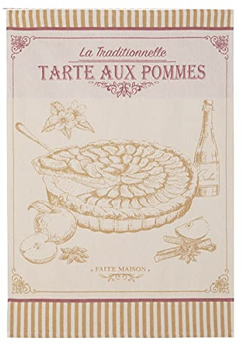 Coucke Bedrucktes Geschirrtuch (Beige, Geschirrtuch)