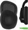 GEEKRIA Ersatz-Ohrpolster für Corsair VOID PRO, Void, Void Pro RGB, Void Pro RGB SE, Void Elite, Void Elite RGB Kopfhörer, Ohrpolster, Headset Ohrmuscheln (schwarz), EJZ257-01