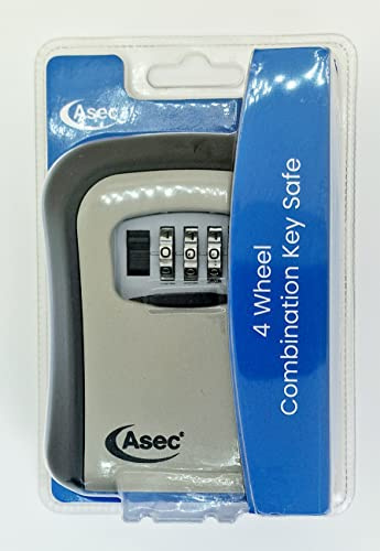 ASEC 4 Wheel Combination Key Safe