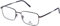 Rodenstock Quadratisch Metall Brillen in Dark Gun, Dark Blue für Herren, Brille mit Sehstärke, optional mit Sonnenbrillen tönung oder Blaulichtfilter (Modell R2642)