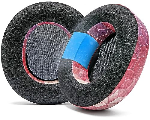 WC Freeze Nova Pro Wireless – Kühlende Gel-Ohrpolster NUR für Arctis Nova Pro Wireless (passt Nicht auf andere Modelle), hergestellt von Wicked Cushions, verbesserte Schallisolierung | Hex Red