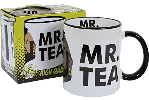 Kapow Gifts Mr Tea Mug Funny Comedy Retro Gift - Secret Santa Christmas Birthday Present