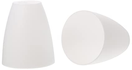 Beaupretty 2 Stücke Kunststoff Lampenschirm Abdeckung Ersatz Kleine Trommel Lampenschirm Kronleuchter Lampenschirme Lichtabdeckung Für Nachttischlampe Stehleuchte 30Mm
