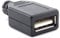CABLEPELADO Adaptateur USB type A 4 broches mâle USB à souder Noir