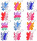Steemjoey 12 PCS Pop Push It Fidget Toy, Mini Pop Bubble Fidget Schlüsselanhänger, Stressabbauender Superman-Schlüsselanhänger für Kinder und Erwachsene (Farbe zufällig)