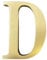 Lettere inglesi autoadesive in ottone massiccio da 4,5 cm di altezza 4,5 cm, adesivo da parete per cassetta postale dorata, numeri indirizzi, negozi e studio, combinazione fai da te per decorazione da