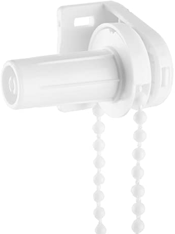 texmaxx - ersatzteile reflect Zebrajalousien Für Fenster Perlenkettenschnur Für Jalousien aus Kunststoff Rollo-Schattenkupplungshalterung Seitliche Riemenscheibenkette Reparatur-Montagesatz Für Fenste