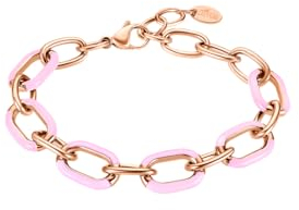 LOTUS STYLE Pulsera Acero Inoxidable Mujer LS2330-2/6 Tropical Vibes - Sofisticado Brazalete Resistente al Agua 21,5 cm - Regalo de Cumpleaños - Aniversario - Ocasiones Especiales