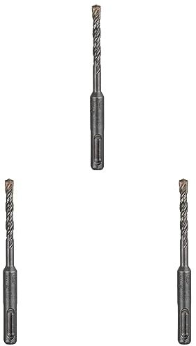 Bosch Professional Hammerbohrer SDS plus (für Beton, Ø 6 mm, Länge 115 mm, Zubehör Bohrhammer) (Packung mit 3)