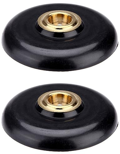 TsoLay 2X Cello Endpin Stopper Stop Holder Ankerschutz Rutschfest mit Metallöse