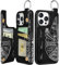 Shorogyt for iPhone 11 Pro Max Wallet Case with Card Holder - Cute Designer Kickstand Magnetic Clasp Back Flip Folio Leather Phone Cases for Women Men Girls for iPhone 11 Promax