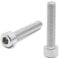 10x Vis CHC M8 x 40mm inox - Vis BTR en Acier Inoxydable A2 Six pans Creux Tête Cylindrique - DIN 912 tête ronde pour rondelle et écrou