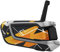 Autobahn88 Motorcycle Bluetooth Headset Protective Skin Decal Kit, compatible with Cardo Packtalk Bold (style: PB02-Orange Abstract)