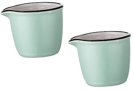 OFFSCH Tazas De Cerámica Mini Para Leche Jarra Lechera (40 Ml) Fácil De Limpiar