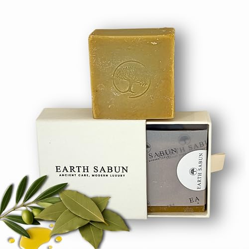 Earth Sabun Handgemachte Daphne Seife Bar - Natürlich, Chemiefrei, Für Haar & Körper - Traditionelles Rezept mit moderner Verpackung