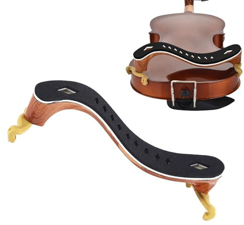 Schulterstütze für Violine 4/4, Schulterstütze für Geige | Schulterstütze für Violine | Bequeme und verstellbare Schulterstütze | Ersatzteile für 3/4-4/4 und 1/4-1/2