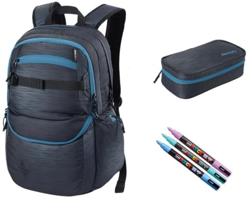 Nitro Future Hero Set inkl. Pencil Case XL Haze & POSCA Creative Marker