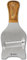 Sanelli Ambrogio - Linea Affettatartufi - Affettatartufi in Acciaio Inox. Manico in Ulivo, Ergonomico ed Antiscivolo. Regolatore di qualità per un taglio preciso. Lama ondulata, Acciaio Inox