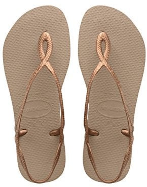 Havaianas Luna, Infradito Bambine e ragazze, Oro Rosa Rose Gold Rose Gold, 27/28 EU