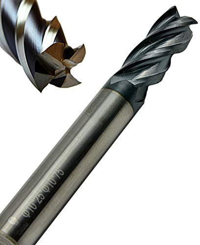 Corintian VHM Schaftfräser 4 Zähne - AlTiN Beschichtung, Ø 1-20mm, High Performance Cutting HPC geeignet - Ø 16mm