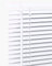 Funky Gadgets PVC Custom Made to Measure Blinds Window Venetian Blinds Easy Fit Curtains Trimmable Window blinds Child Safe Home Office 25mm Slats (White - W105cm x L150cm)