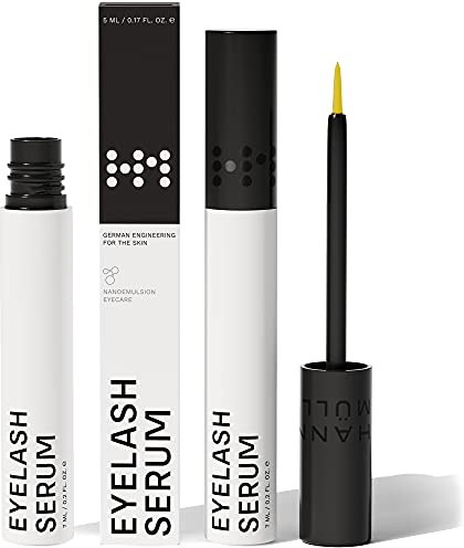 Innovatives Wimpernserum - 3x effektiver mit bioaktiven Peptiden und patentiertem Tetraoyl - Verlängert, verdichtet, stärkt - 2fache Pflegewirkung - 68% mehr Volumen