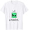 Los Sodio a Todos Los Odio a Todos Lo Na Graciosa Divertida Camiseta