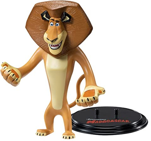 BendyFigs Madagascar Alex, Helles Braun
