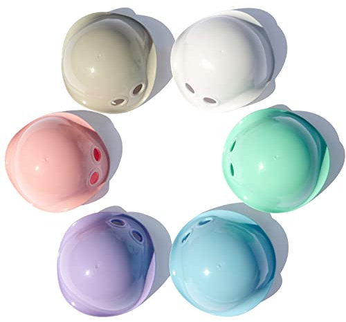 Bilibo Mini, Set mit 6 Farben, Pastell, endlose Spiel-Möglichkeiten, Motorikspielzeug für Kinder ab 0+ Monaten, innovatives Lernspielzeug