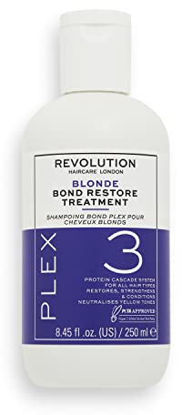 Revolution Haircare London, Blonde Plex 3 Bond Restore Treatment, 250ml