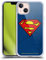 Head Case Designs Officially Licensed Superman DC Comics Distressed Look Logos Gel Case [Military Grade Protection] Compatible with Apple iPhone 13 and Compatible with MagSafe
