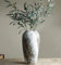 YSNCIDAN Rustikale Keramik-Blumenvase, Vintage-Stil, hohe Vase, Bauernhaus-Dekoration für Wohnzimmer, Eingangsbereich, Tischdekoration, Küche, Hochzeit, Geschenke