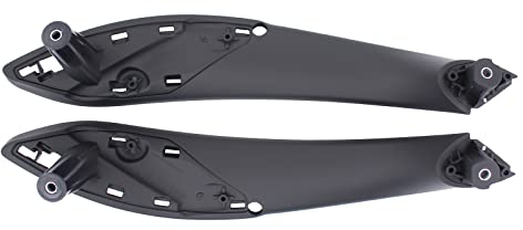 Türgriff Türöffner Innentürgriff Zuziehgriff Innengriff Türgriffeinsatz Türverkleidung Tür Griffe mit Schrauben schwarz innen vorne links und rechts für 3er F34 F31 F30 F80 4er F33 F83 F32 F82 F36