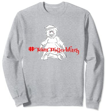 Trolley Hexe, Teil des Teams Sweatshirt