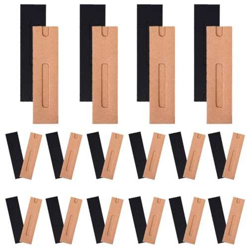 Tofficu 120 X Kraftpapier Stifthülsen Für Kugelschreiber Und Bleistifte Leere Stifte Verpackung Stiftverpackung Für Geschenkverpackung Papierhülsen Für Büro Schule Und Schreibtisch